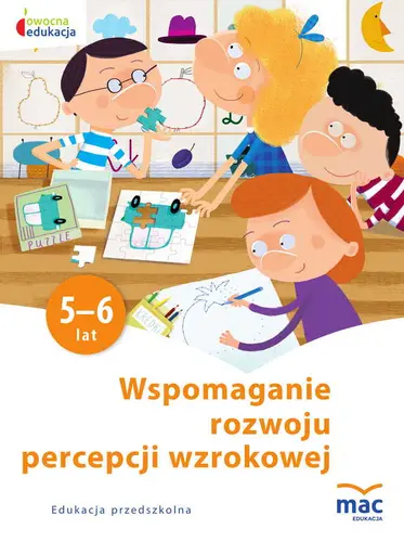 Okładka: Wspomaganie rozwoju percepcji wzrokowej