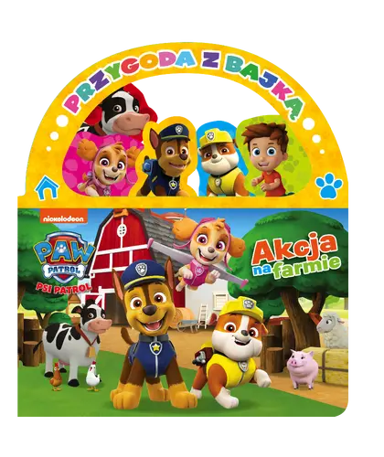 Okładka: Psi Patrol. Przygoda z Bajką. Akcja na farmie