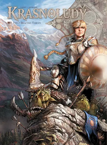 Okładka: Świat Akwilonu. Krasnoludy. Tom 5. Tiss z Bractwa Tarczy