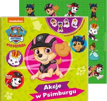 Okładka: Psi Patrol. Opowiadania z naklejkami 13. Akcje w Psimburgu