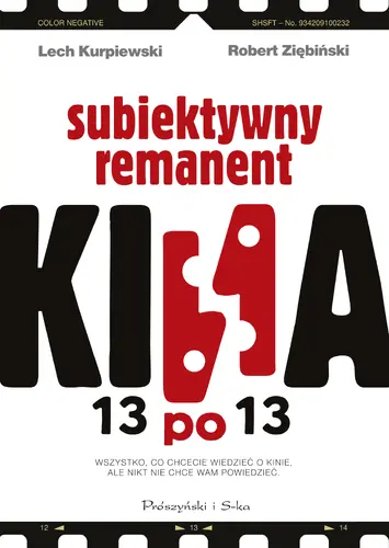 Okładka: 13 po 13. Subiektywny remanent kina