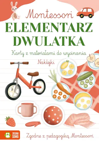 Okładka: Montessori. Elementarz dwulatka