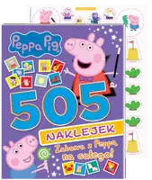 Okładka: Peppa Pig 505 naklejek cz. 2 Zabawa z Peppą na całego