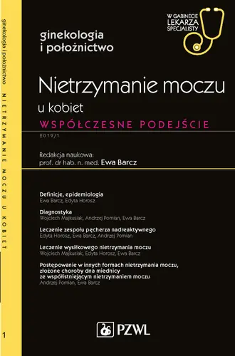 Okładka: Nietrzymanie moczu u kobiet. W gabinecie lekarza specjalisty.