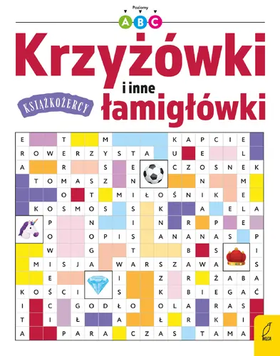 Okładka: Książkożercy. Krzyżówki i inne łamigłówki