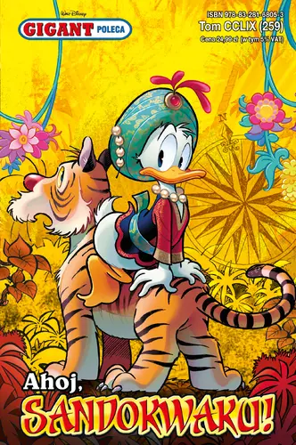 Okładka: Gigant Poleca. Ahoj, Sandokwaku! Tom 2/2025
