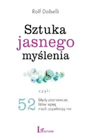Okładka: Sztuka jasnego myślenia