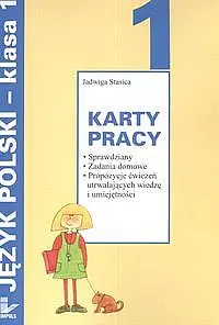 Okładka: Karty pracy 1 Język polski