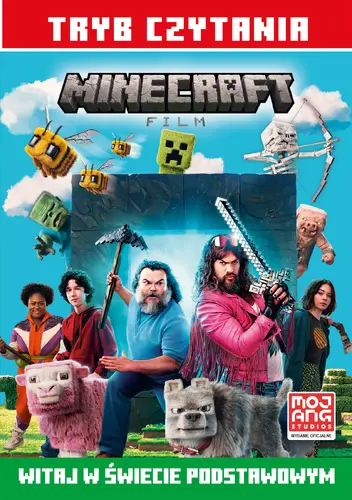 Okładka: Minecraft. Film. Witaj w Świecie Podstawowym. Tryb czytania