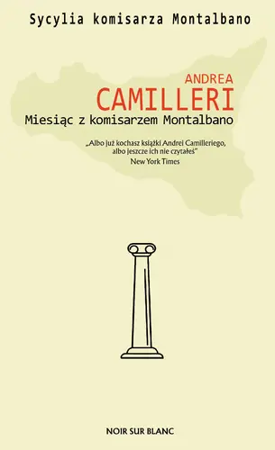 Okładka: Miesiąc z komisarzem Montalbano