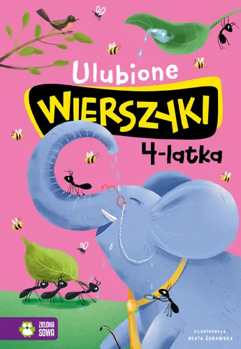 Okładka: Ulubione wierszyki 4-latka