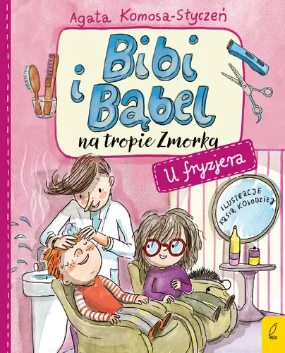 Okładka: Bibi i Bąbel na tropie Zmorka. U fryzjera