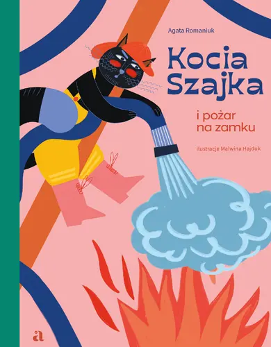 Okładka: Kocia Szajka i pożar na zamku