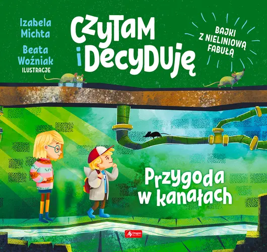 Okładka: Czytam i decyduję. Przygoda w kanałach