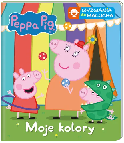 Okładka: Peppa Pig. Wyzwania dla malucha. Moje kolory