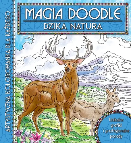 Okładka: Dzika Natura MAGIA DOODLE