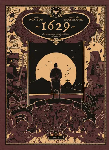 Okładka: 1629 albo przerażająca historia rozbitków z „Dżakarty”. Tom 2. Czerwona wyspa