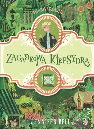Okładka: Zagadkowa klepsydra