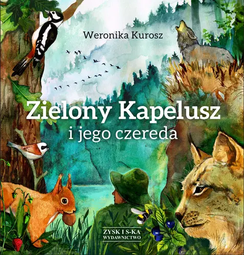 Okładka: Zielony Kapelusz i jego czereda