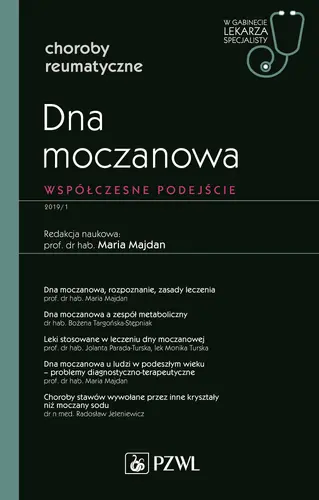 Okładka: Dna moczanowa. W gabinecie lekarza specjalisty.