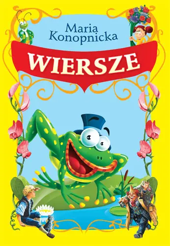 Okładka: Wiersze Marii Konopnickiej