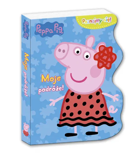 Okładka: Peppa Pig Poznajmy się! Moje podróże!
