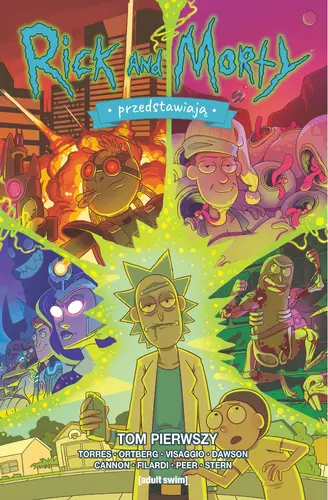 Okładka: Rick i Morty przedstawiają. Tom 1