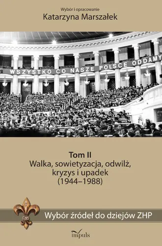 Okładka: Wybór źródeł do dziejów ZHP. Tom II