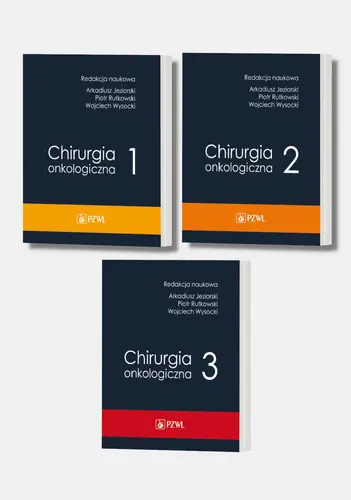 Okładka: Chirurgia onkologiczna. Tom 1-3