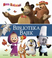 Okładka: Masza i Niedźwiedź. Biblioteka Bajek