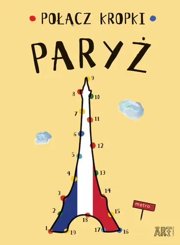 Okładka: Połącz kropki. Paryż