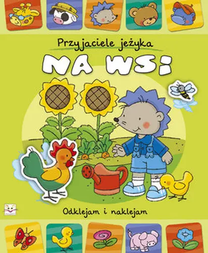 Okładka: Przyjaciele jeżyka. Na wsi