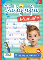 Okładka: Kaligrafia 1-klasisty. Uczę się ładnie pisać
