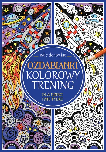 Okładka: Ozdabianki. Kolorowy trening