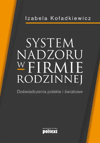 Okładka: System nadzoru w firmie rodzinnej