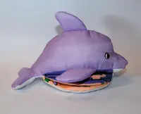 Okładka: Książeczka do kąpieli. Delfin