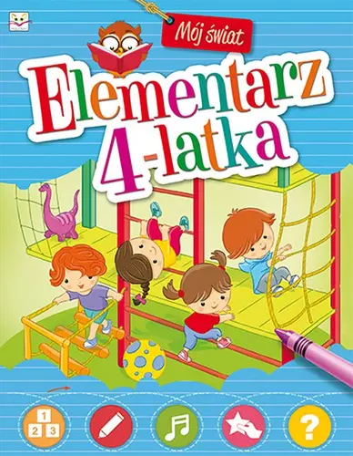 Okładka: Mój świat. Elementarz 4-latka