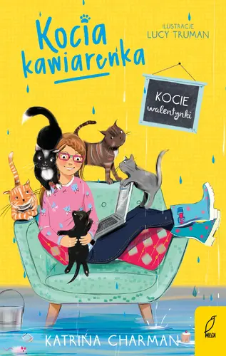 Okładka: Kocia kawiarenka. Kocie walentynki. Tom 3