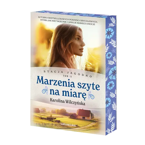 Okładka: Stacja Jagodno. Marzenia szyte na miarę (barwione brzegi)