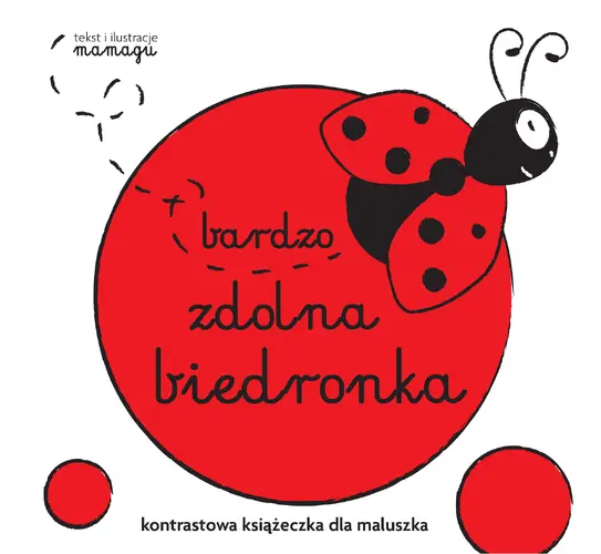 Okładka: Robaczki. Bardzo zdolna biedronka