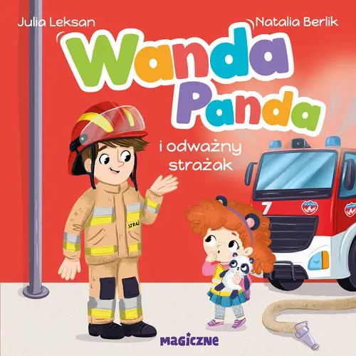 Okładka: Wanda Panda i odważny strażak