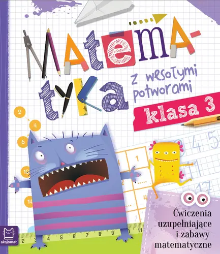 Okładka: Matematyka z wesołymi potworami kl. 3