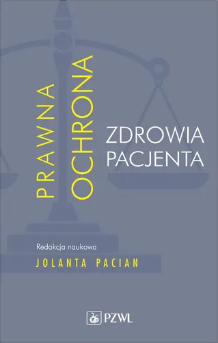 Okładka: Prawna ochrona zdrowia pacjenta