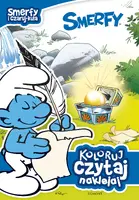 Okładka: Koloruj, czytaj, naklejaj. Smerfy i czaruj-kula