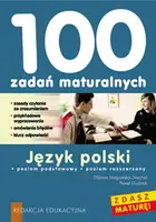 Okładka: 100 zadań maturalnych. Język polski