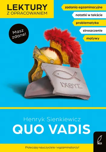 Okładka: Quo vadis. Lektury z opracowaniem