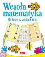 Okładka: Wesoła matematyka dla dzieci w wieku 5–6 lat