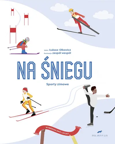 Okładka: Na śniegu. Sporty zimowe