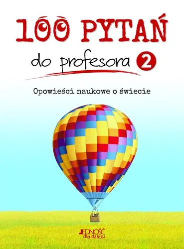 Okładka: 100 pytań do profesora, tom 2