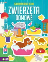 Okładka: Ozdabiam naklejkami. Zwierzęta domowe